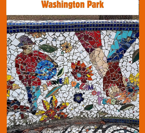 Mosaic bench