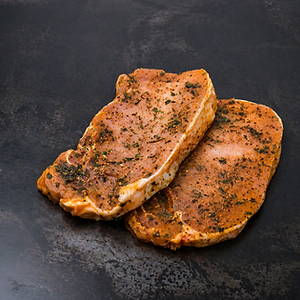 Schweinskotlette "Karree" mariniert (2 Stk.)