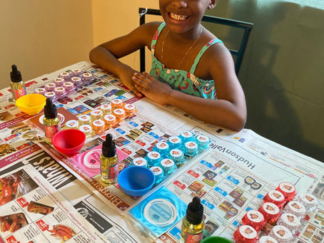 In midst of Riots & COVID 19, 7 year old launches her own business