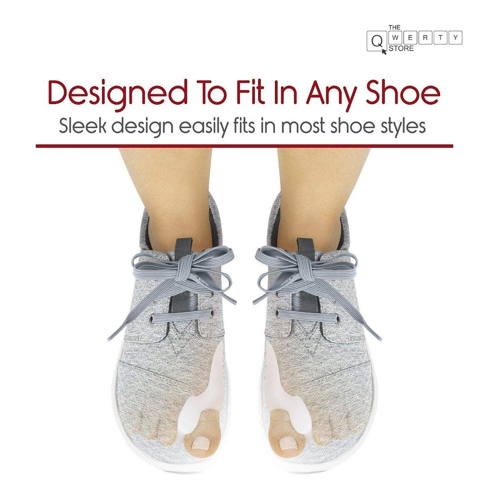 Thumbnail: Feet in shoes Designed To Fit In Any Shoe. Sleek design easily fits in most shoe styles.