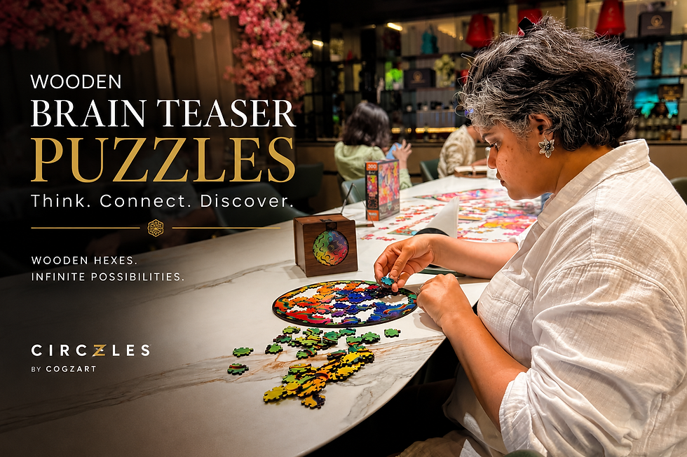 Wooden Jigsaw Puzzles That Break Every Familiar Rule