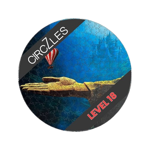 Beyond Dreams circular puzzle: CIRCZLES Level 18 badge