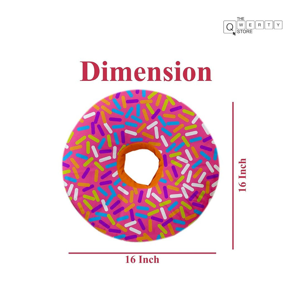 Thumbnail: ME & YOU Donut Shape Cushion