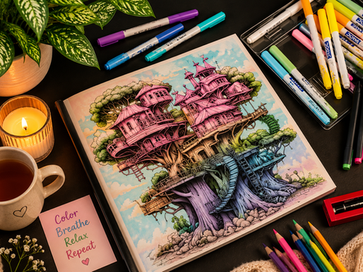 Do Coloring Books Help With Anxiety? The Science Behind Creative Calm