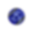 CircZles logo, level 6, abstract design, Overflow circular puzzle in blue, black background.