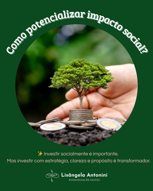 Como a consultoria em ISP pode potencializar impacto social? ✨
