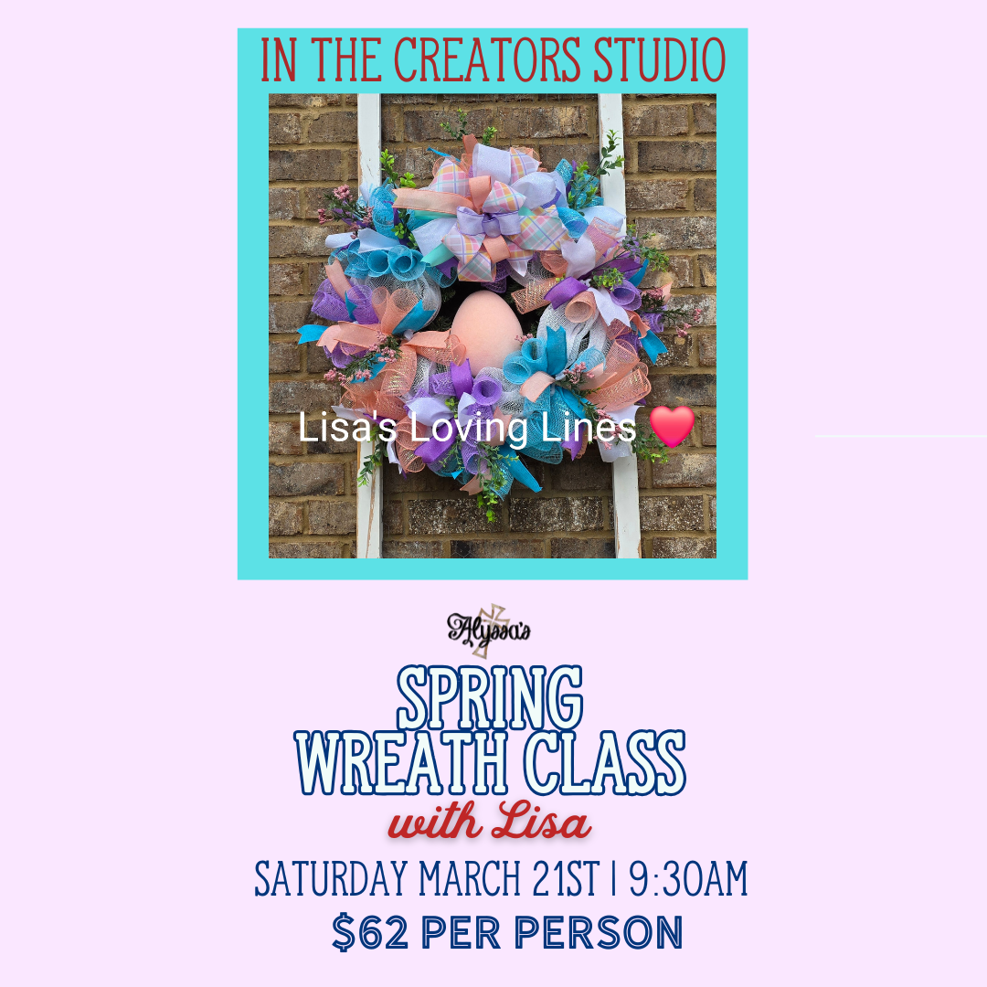 Spring Wreath Class