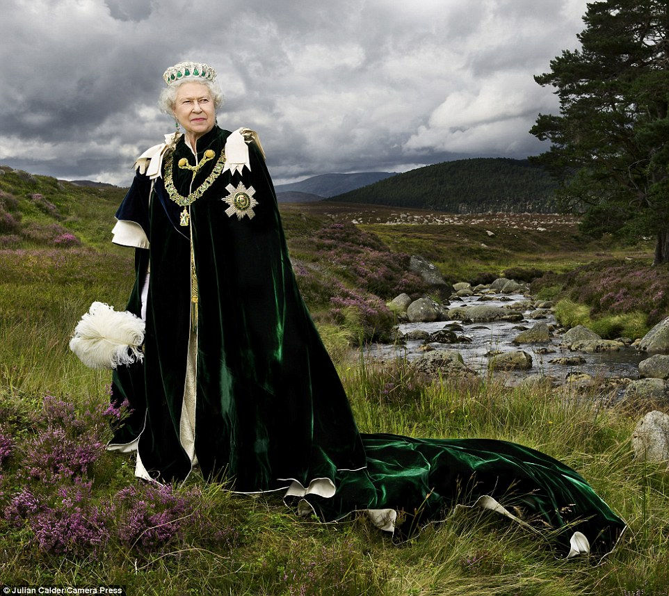 How does the Queen spend her holidays in Balmoral?