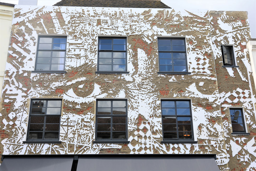 Vhils new mural causes controversy in Notting Hill