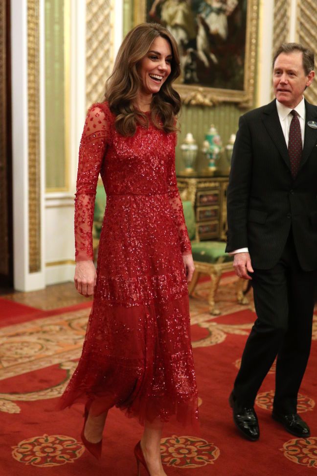 Kate Middleton at a Buckingham Palace reception, held to celebrate the UK-Africa Investment Summit.