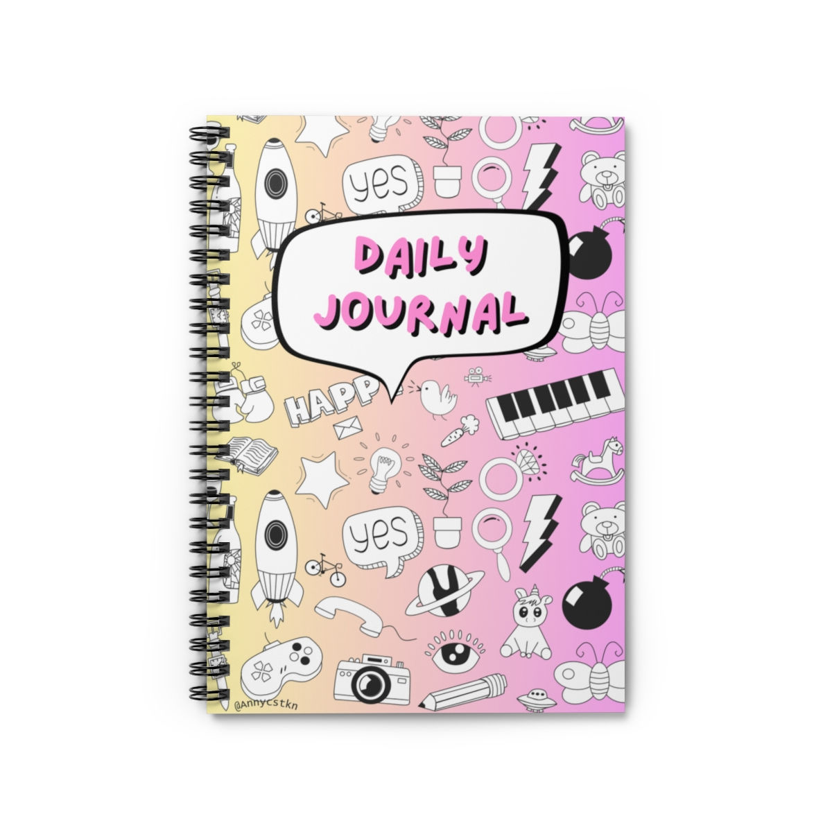 Spiral Notebook - Ruled Line