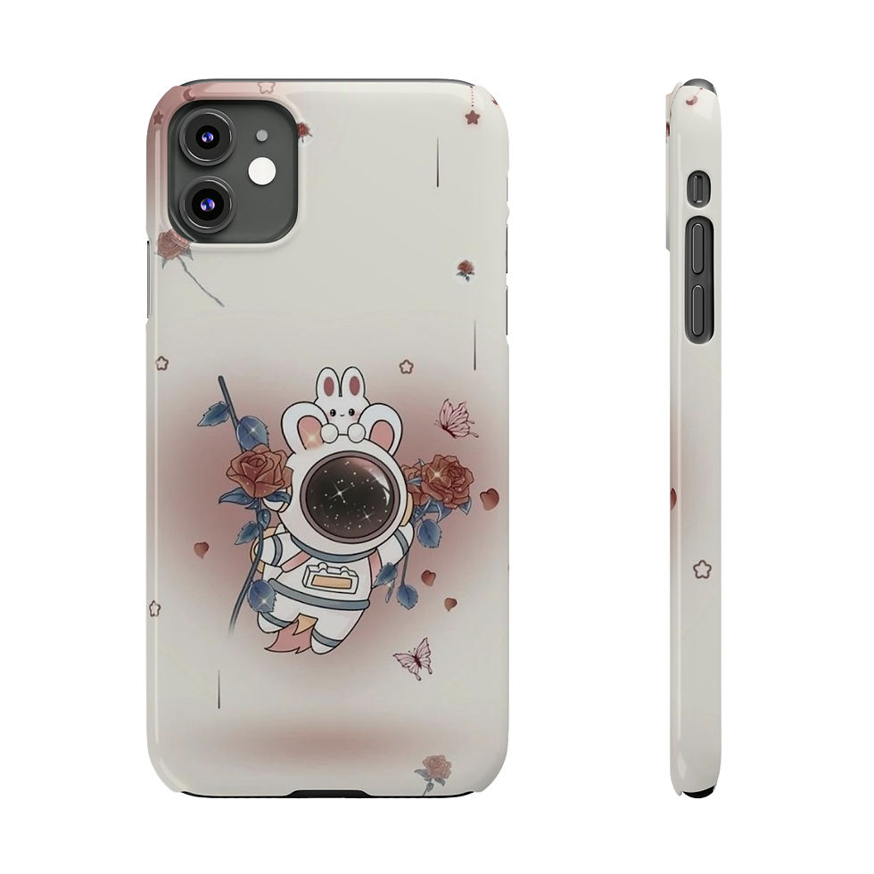 Miniature : Slim Phone Cases astronot rose 