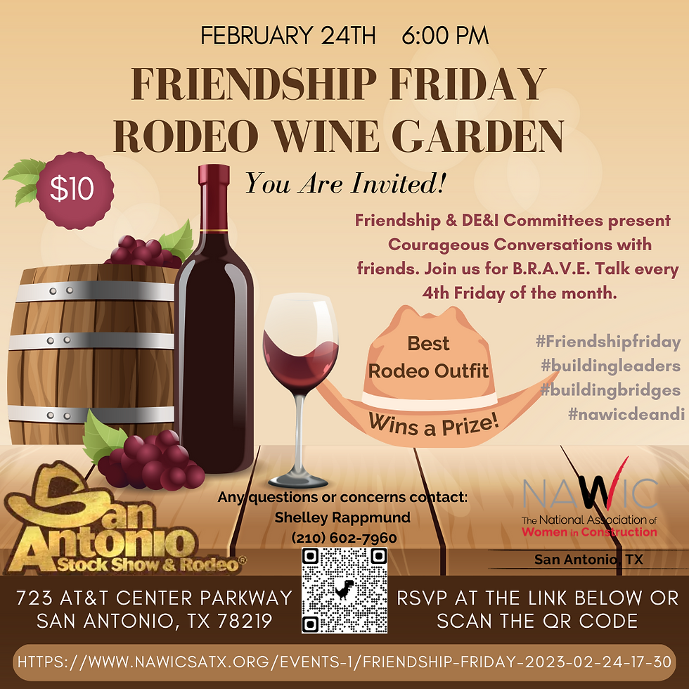 Friendship Friday at the Rodeo Wine Garden