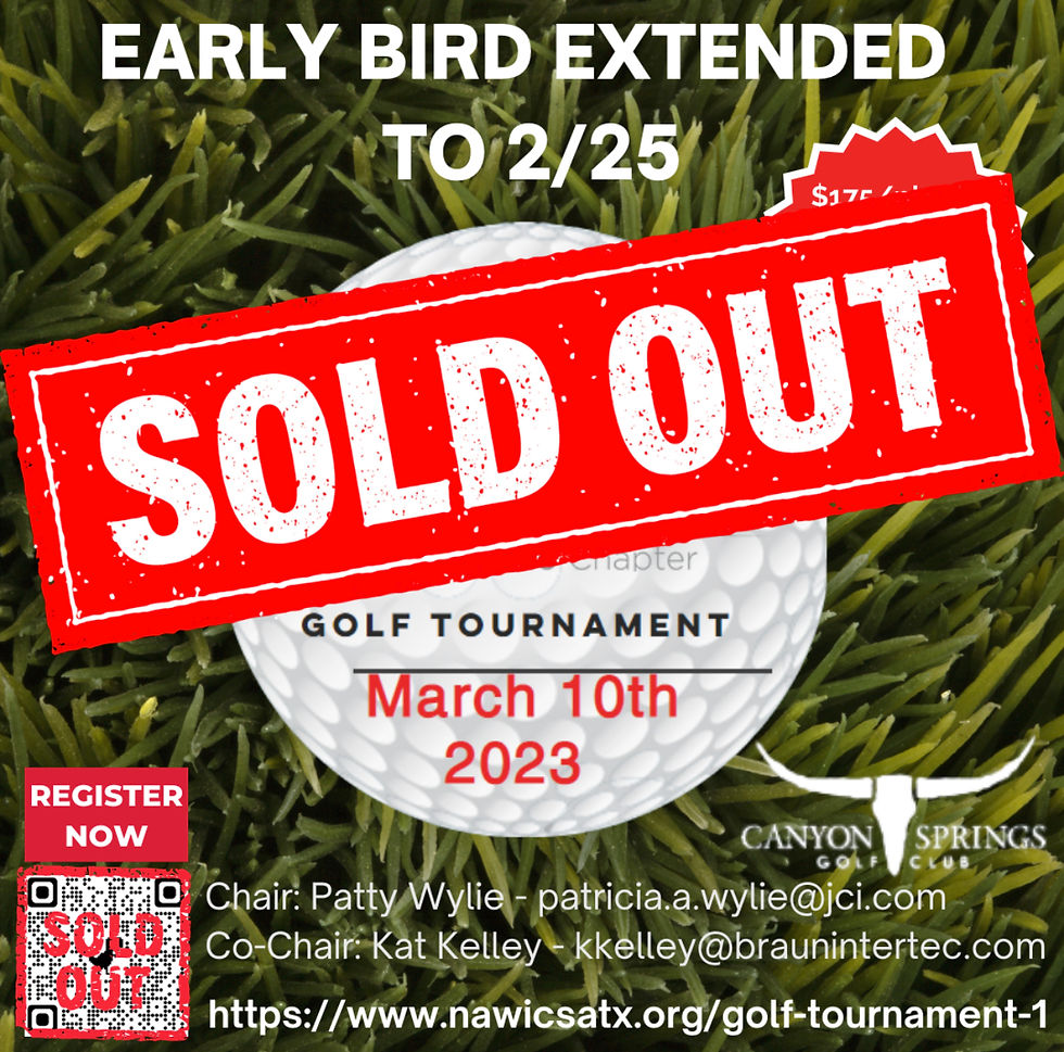 ***SOLD OUT*** NAWIC Golf Tournament