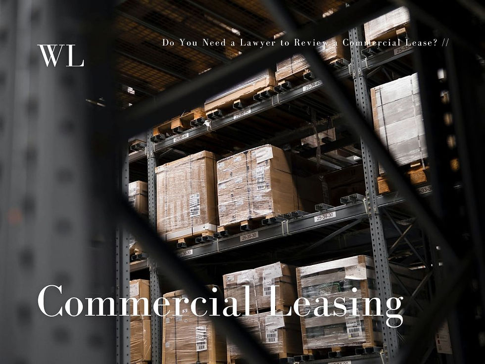 Do You Need a Lawyer to Review a Commercial Lease?