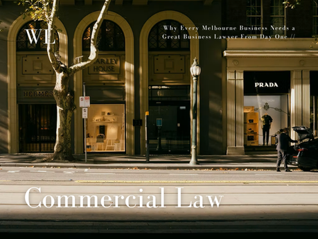 Why Every Melbourne Business Needs a Great Business Lawyer From Day One