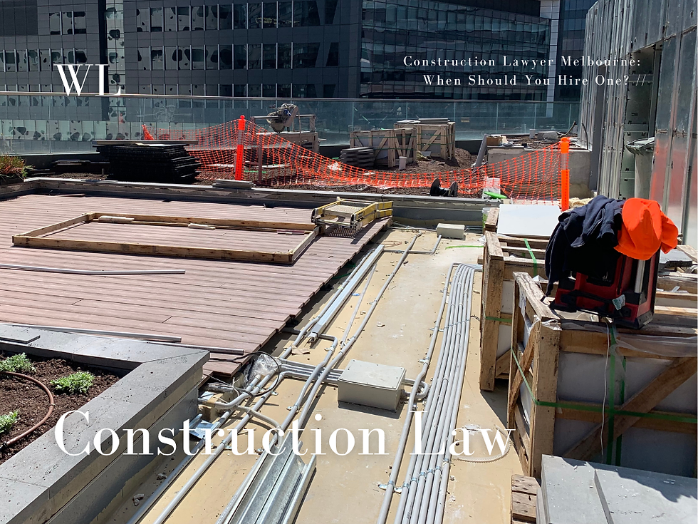 Construction Lawyer Melbourne: When Should You Hire One?
