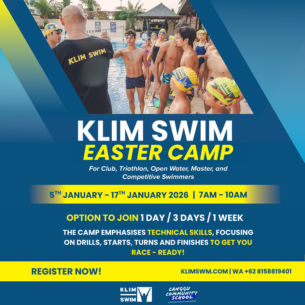 Klim Swim Easter Camp 2026, Bali