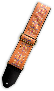Abalone Eye Guitar Strap