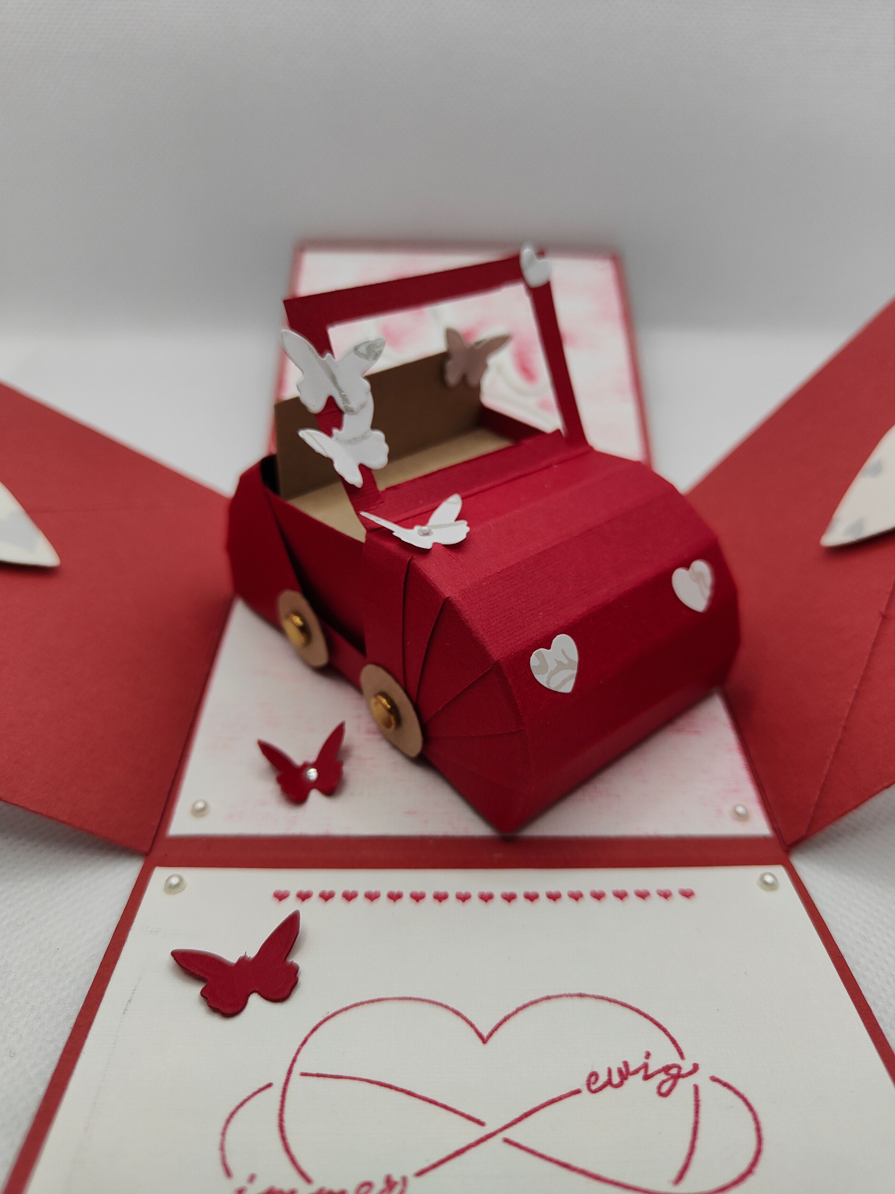 Explosionsbox Hochzeit
