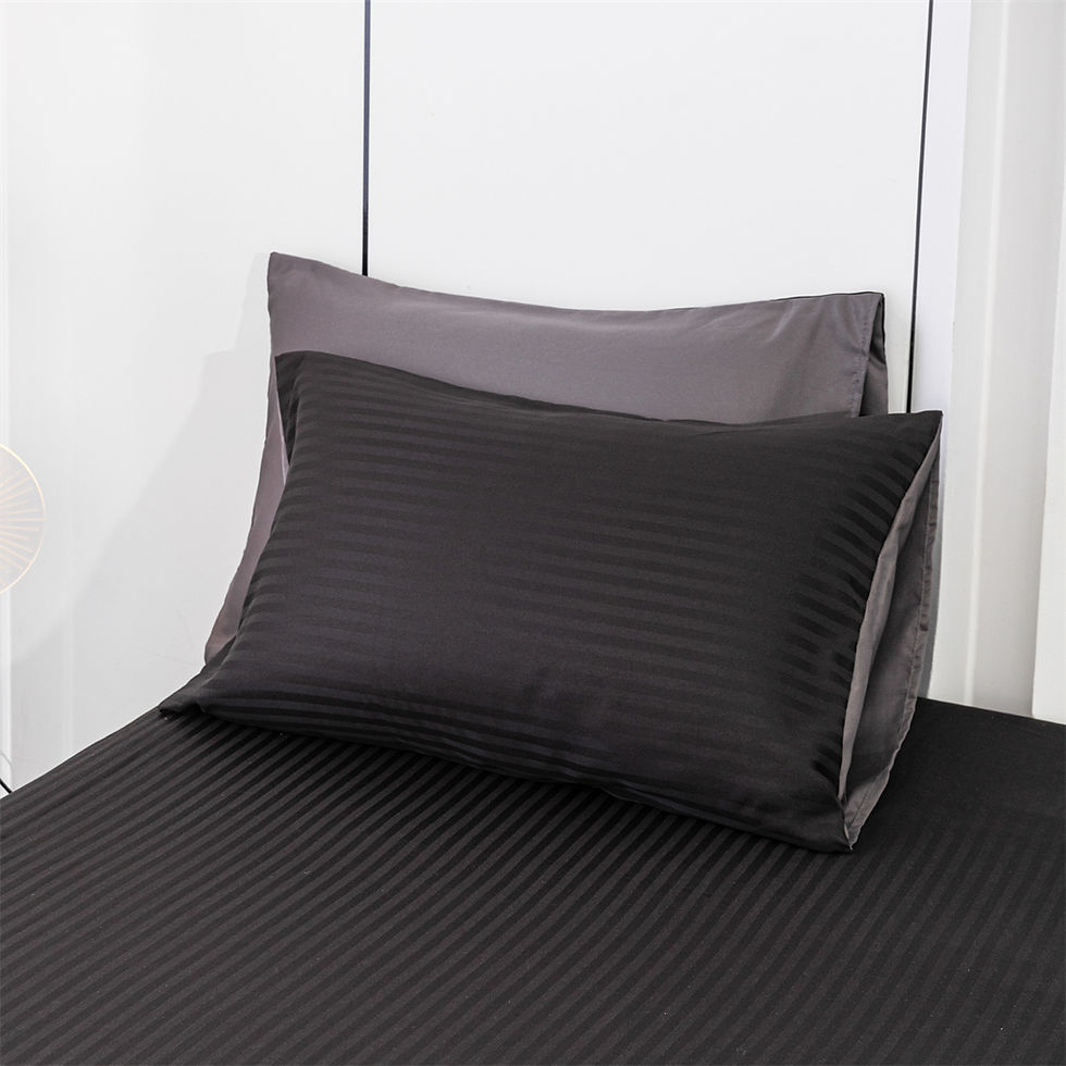 Thumbnail: MAKKO 1000TC Fitted Bedsheet | Quilt Cover | BS-308