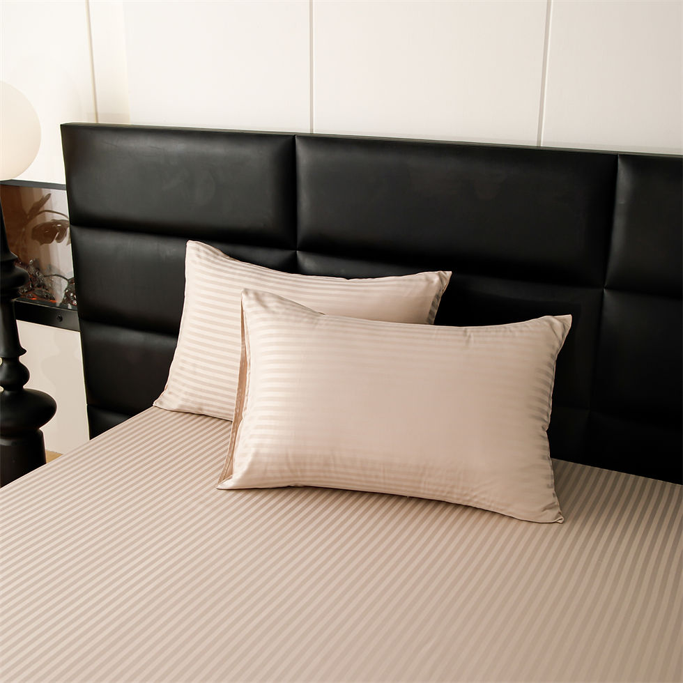 Thumbnail: MAKKO 1000TC Fitted Bedsheet | Quilt Cover | BS-276