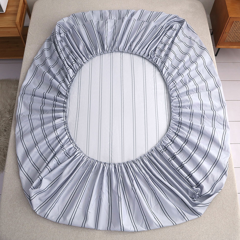 Thumbnail: MAKKO 800TC Fitted Bedsheet | Quilt Cover | BS-267