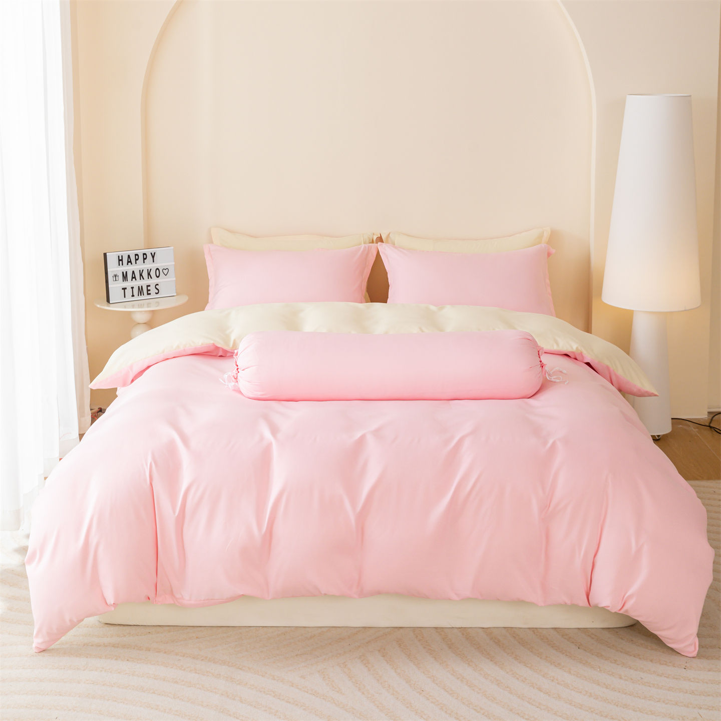 MAKKO 1000TC Fitted Bedsheet | Quilt Cover | BS-336