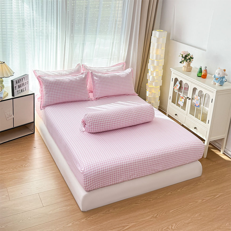 Thumbnail: MAKKO 1000TC Fitted Bedsheet | Quilt Cover | BS-327