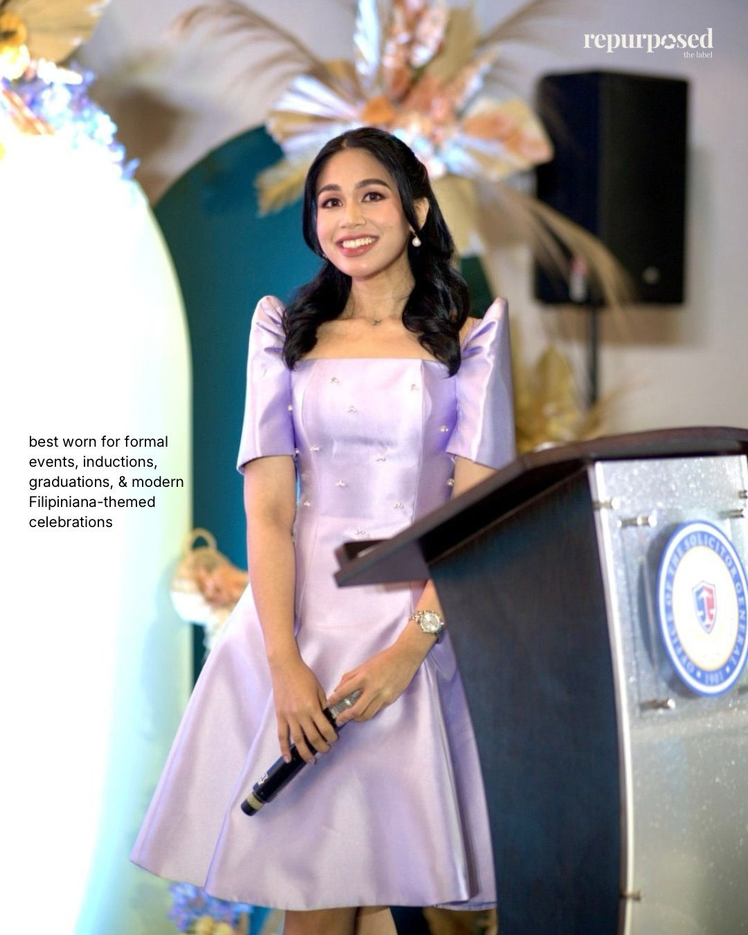 lilac filipiniana dress