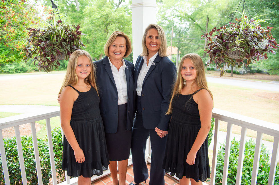Dana, Ellen and Allie and Reese