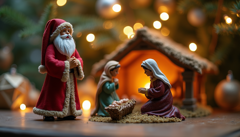 🎄 A Christmas Conversation: Choosing Jesus Over Santa—With Grace, No Compromise