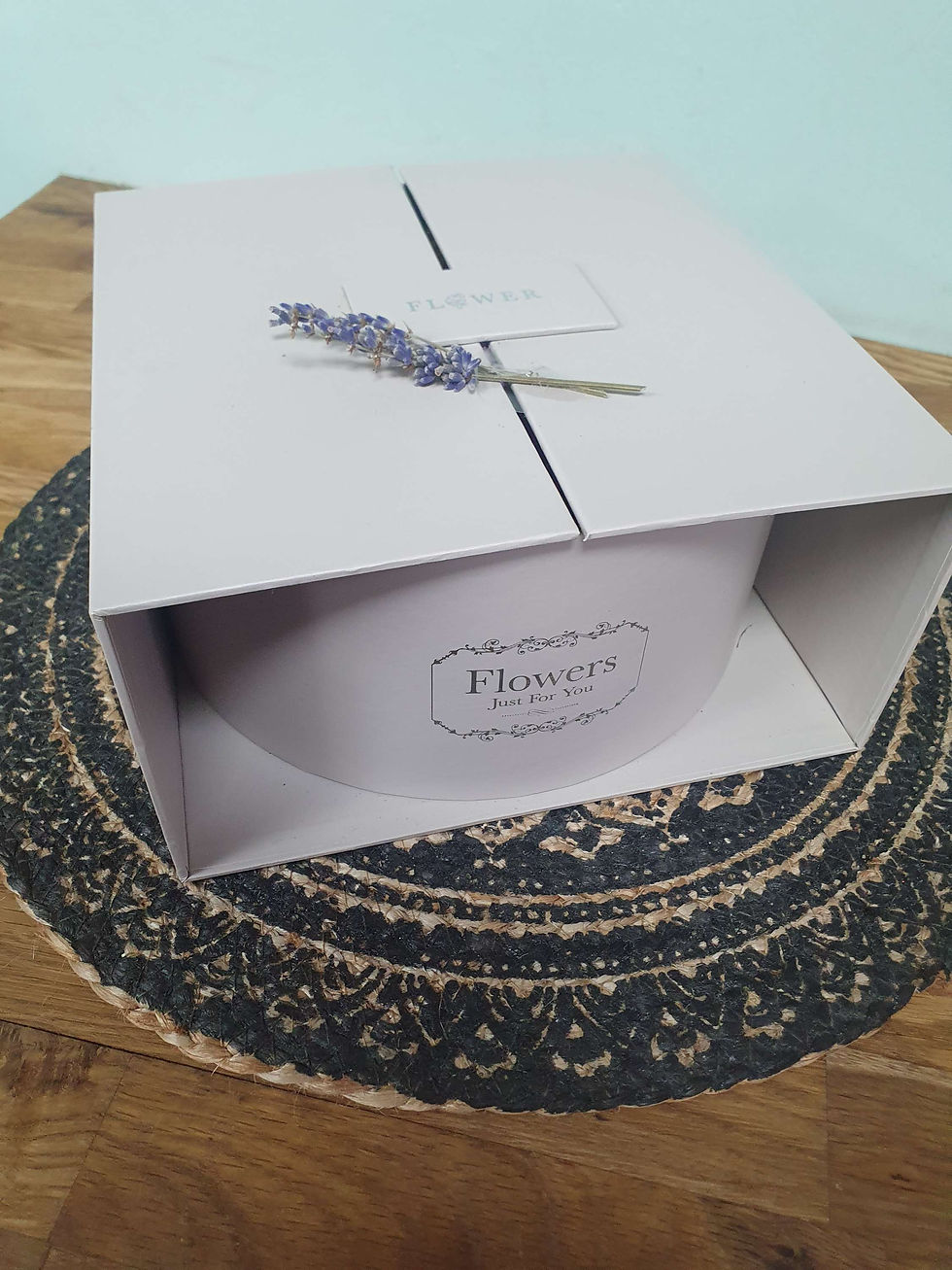 Thumbnail: Paco Rabanne "Olympea" perfume, chocolates & flower gift box