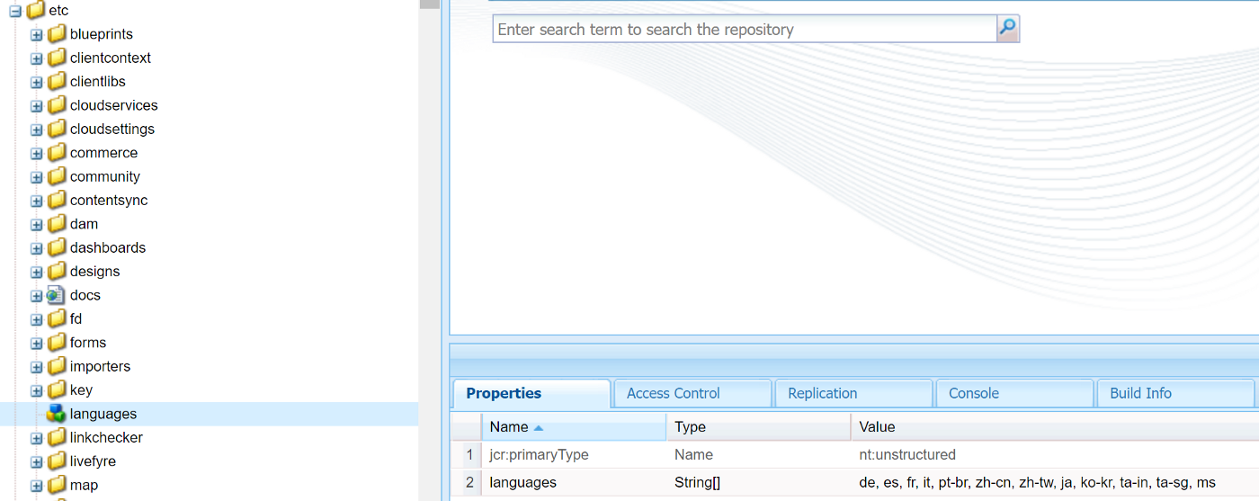 Adding Support for a New Locale in Adaptive Forms in Adobe Experience Manager content media