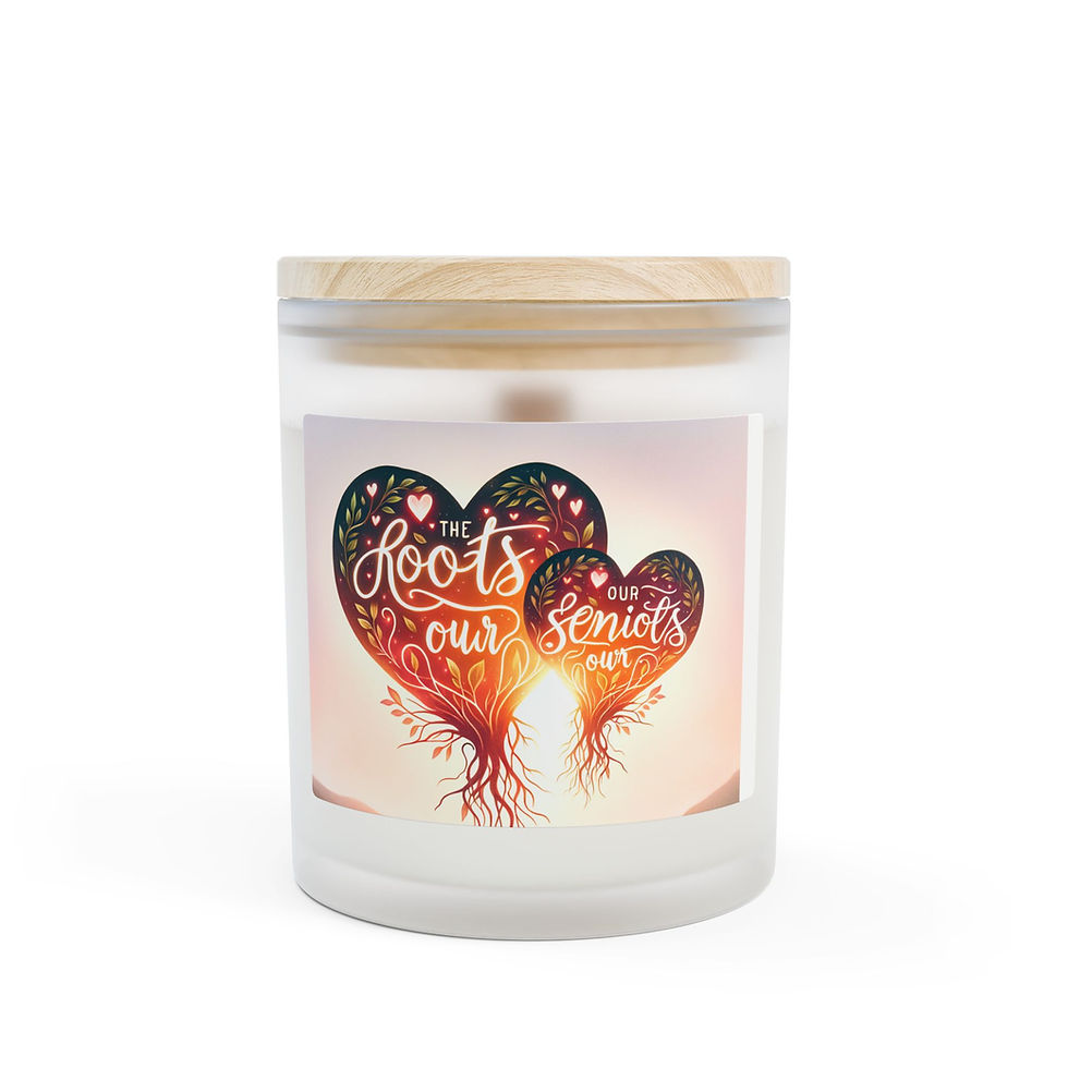 Thumbnail: Frosted Glass Candle, 11oz