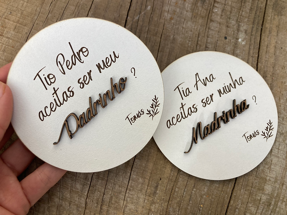 Miniatura: Convite Padrinhos