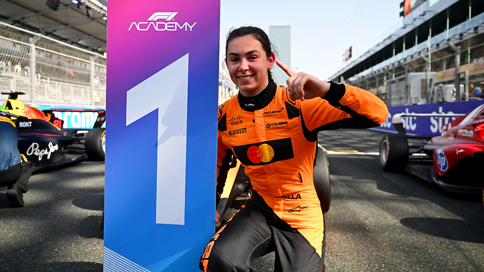 Ella Lloyd takes F1 ACADEMY victory in Jeddah - Credit to F1 ACADEMY limited