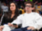 Credit: ALLEN BEREZOVSKY/GETTY - Alexandra Saint Mleux & Charles Leclerc