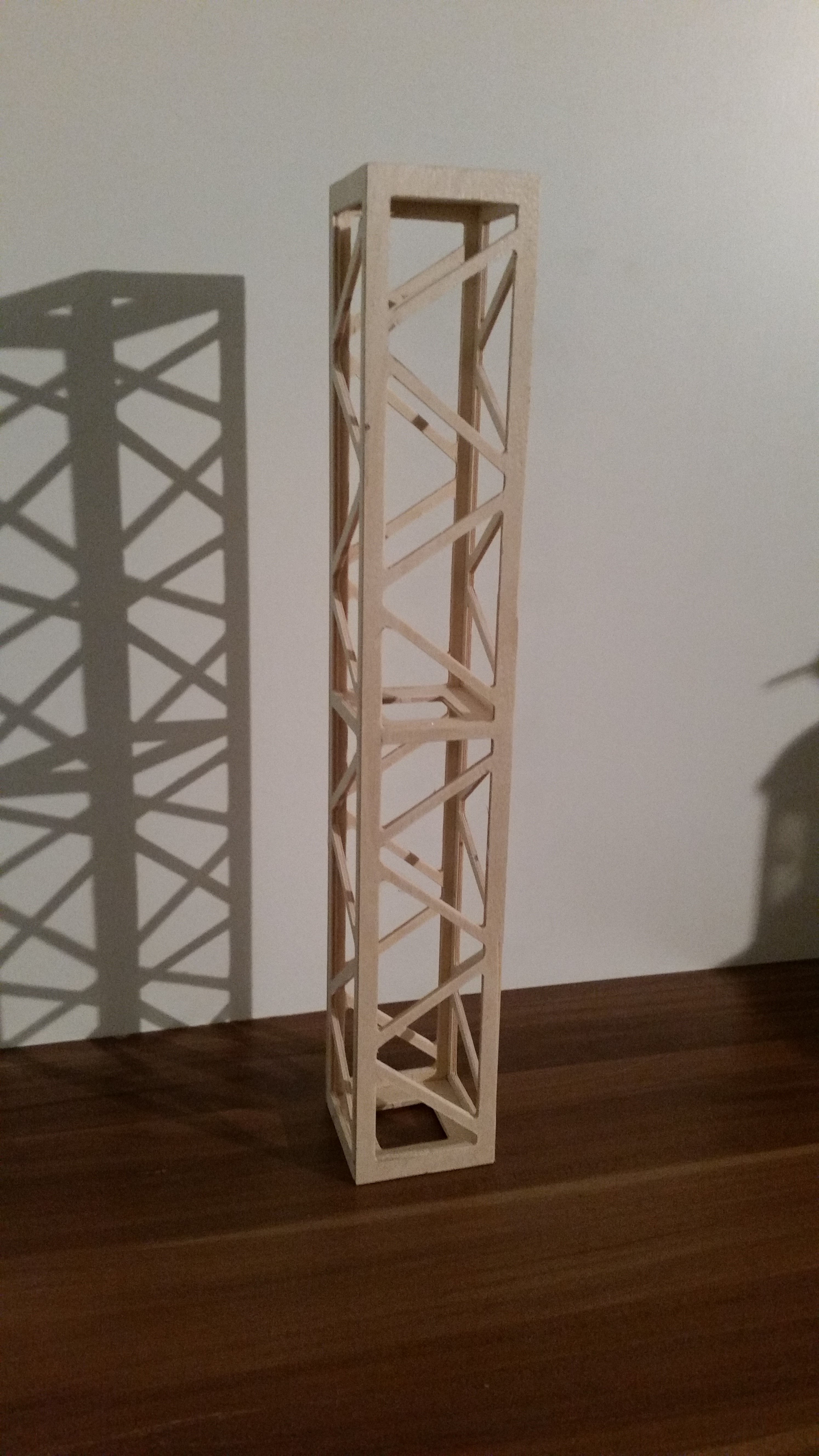 0215 Gittermast 60x60x390mm STL