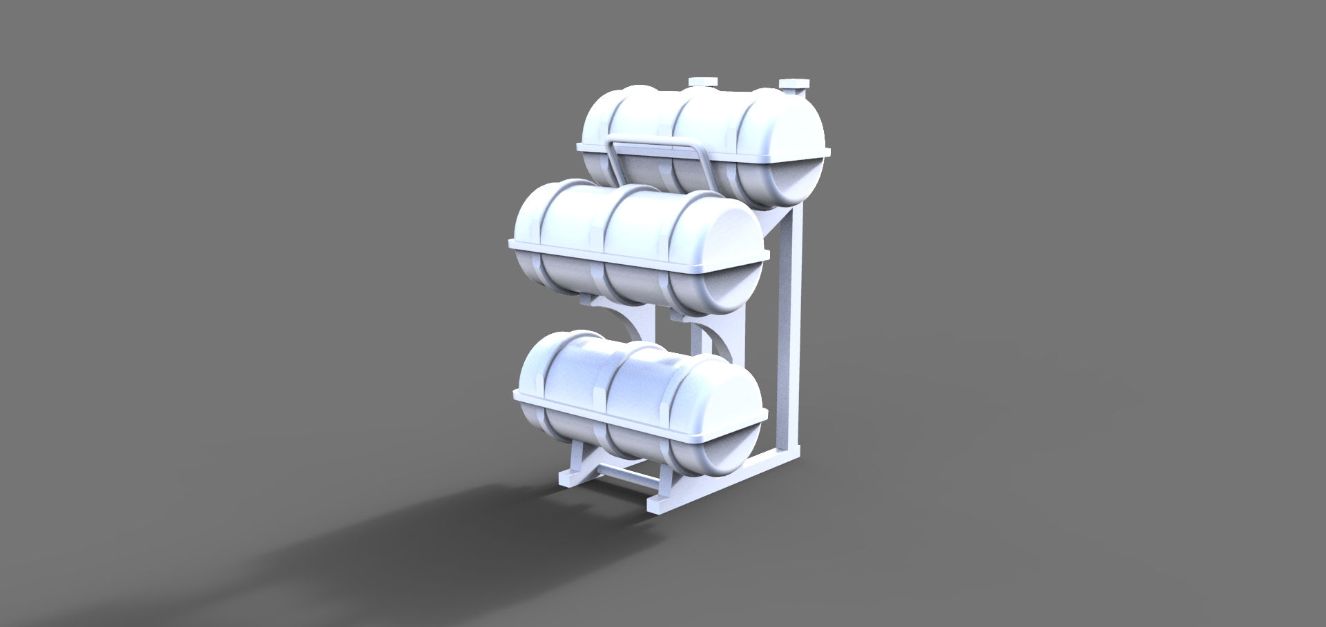 0320 Rettunsinsel "Nordic" mit Gestell 1:75