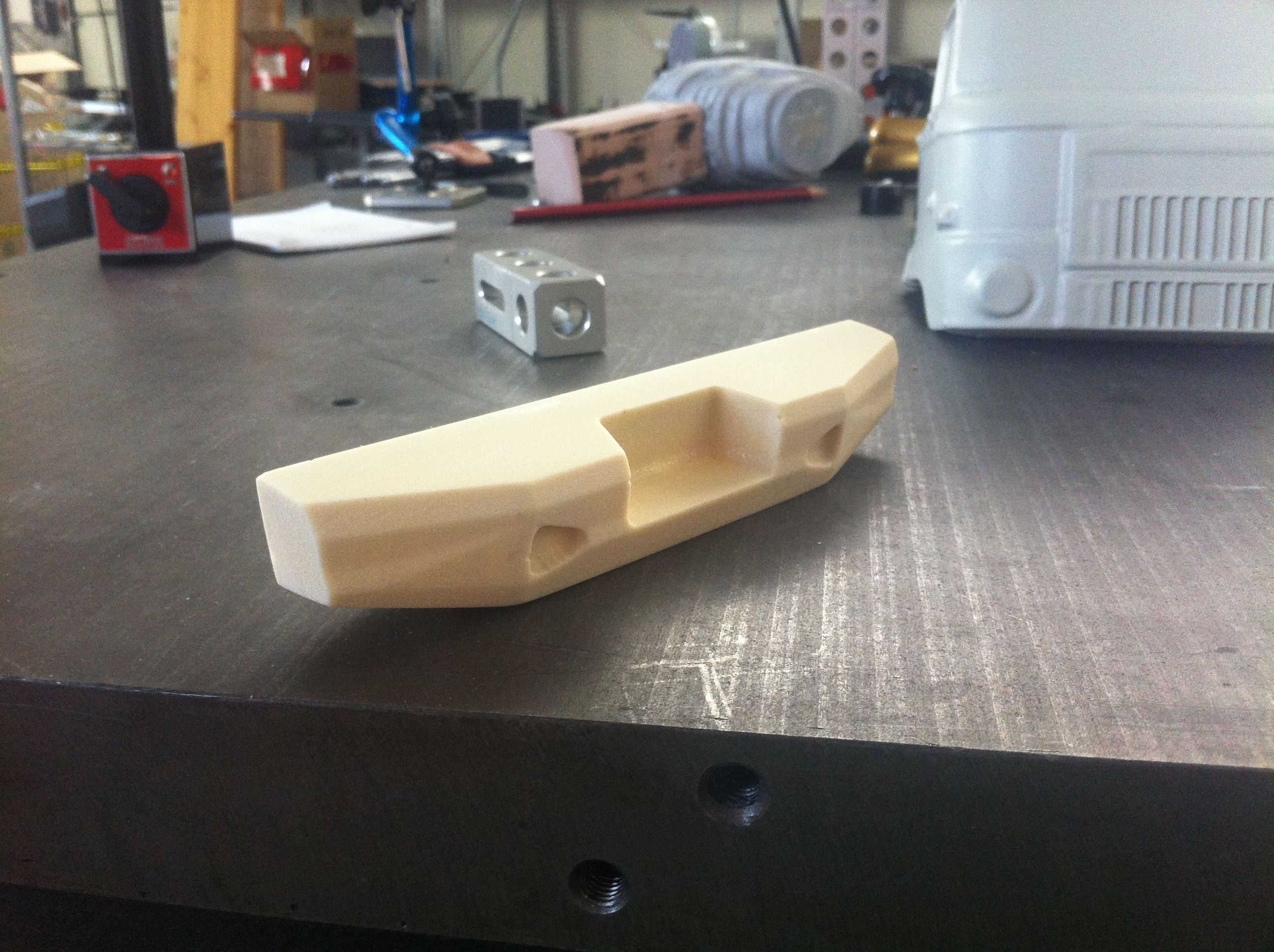 0009 Rear bumper 1:10 für ( Tamiya )