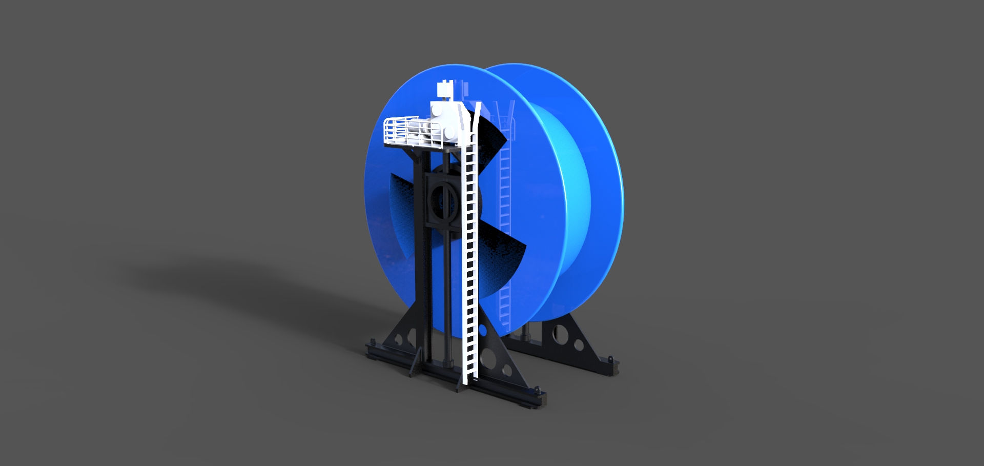 0295 Ständer für Kabeltrommel Typ A