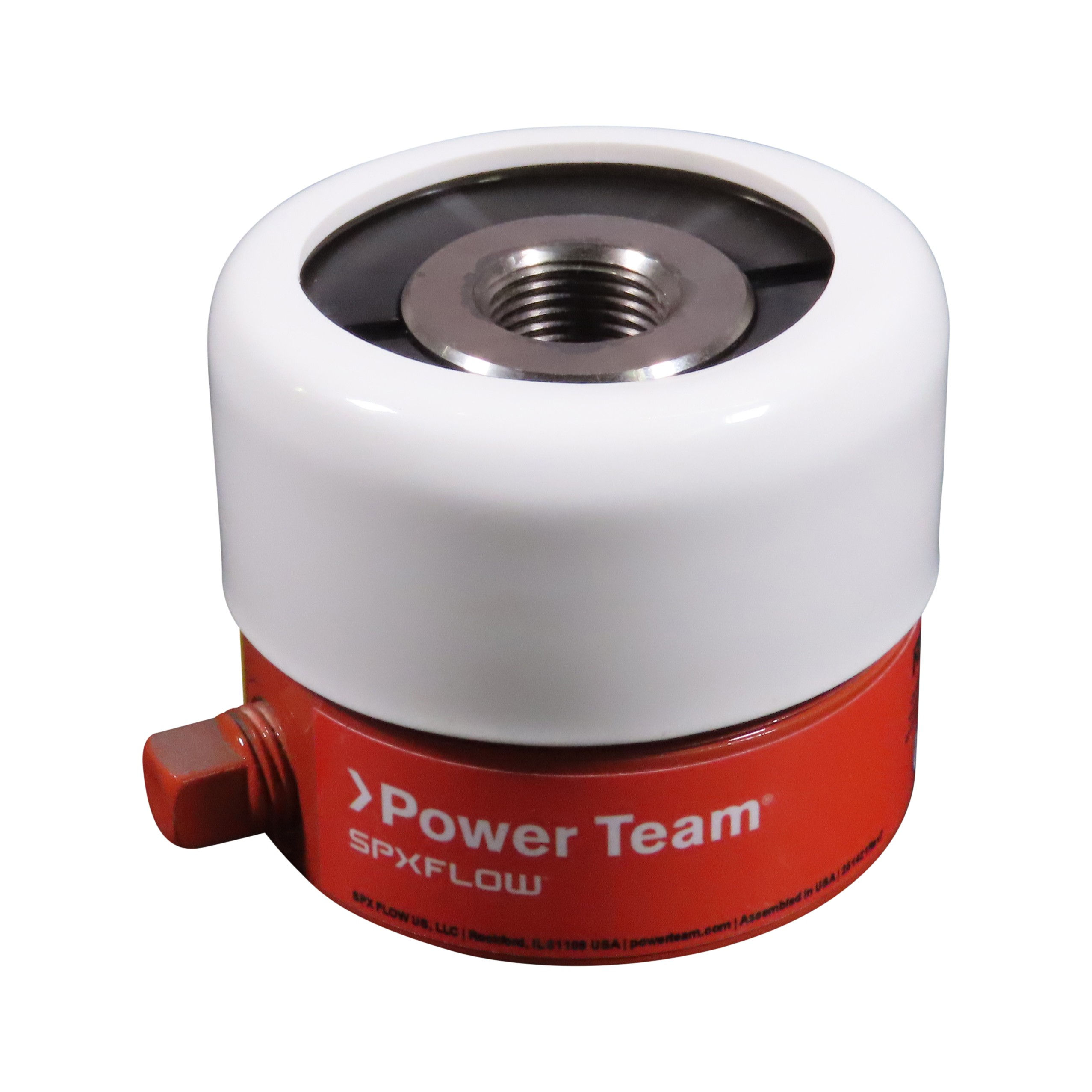POWER TEAM RH120 CYLINDER HOLLOW 10 TON S/A 2-1/2" STROKE 0.76" CENTER HOLE