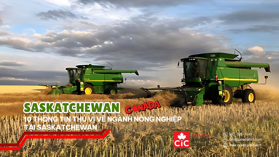 Saskatchewan là nhà xuất khẩu hàng đầu thế giới về các mặt hàng nông sản