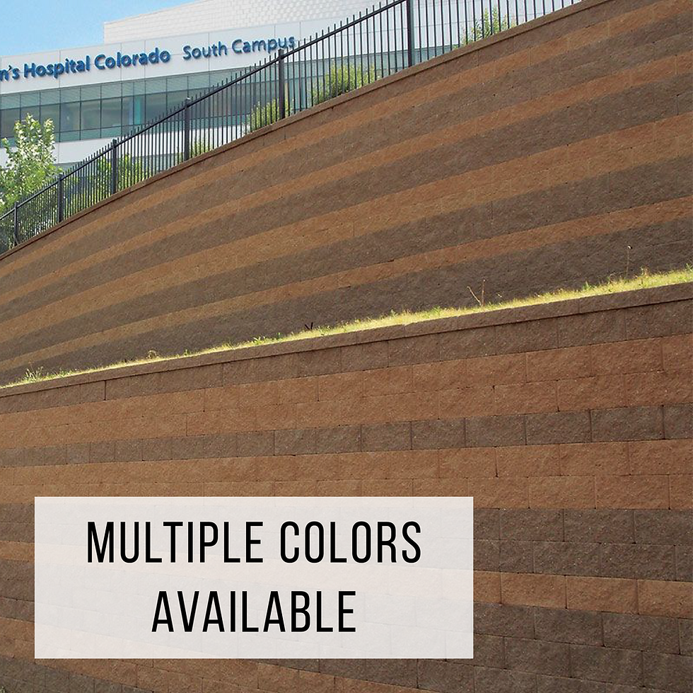 Keystone Compac Straight Split Wall System sample