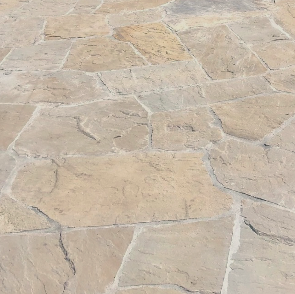 Frontier Tan Flagstone sample
