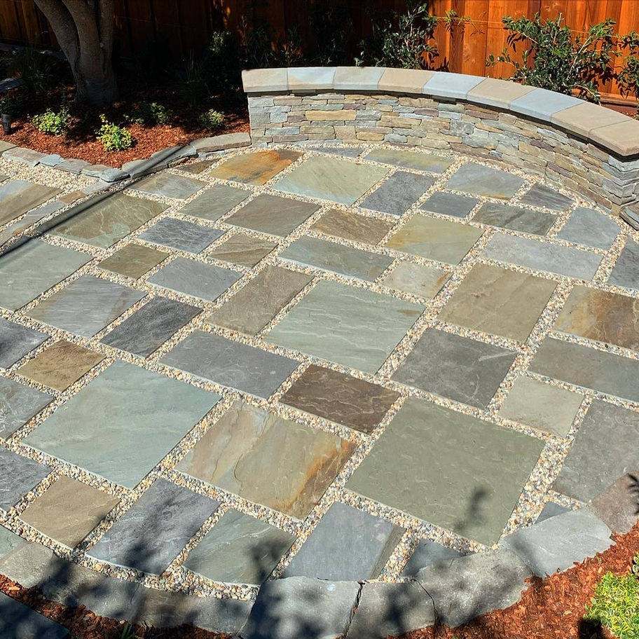Bluestone - Full Range on a patio