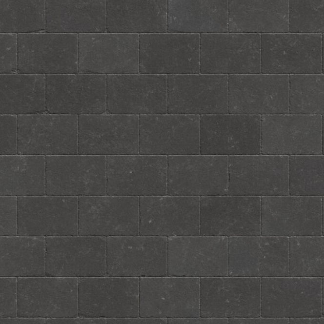 Antiqued Flat Top Pavers black