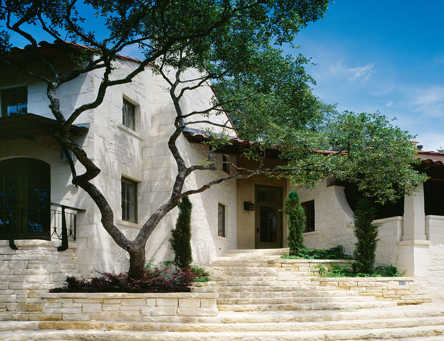 White Limestone walkway