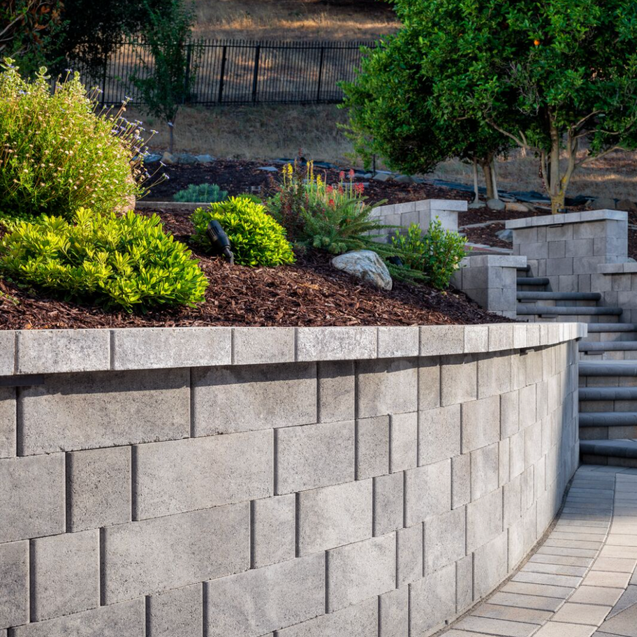 Steeple Crest Wall System installed
